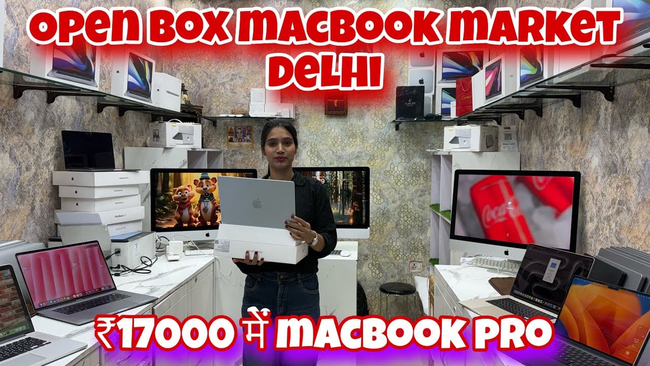 Macbook Wholesale Market in Delhi | Macbook Air M4 Price in Delhi | Retron V3S Mall Nirman Vihar